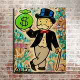 Monopoly HD Canvas Print Home Decor Paintings Wall Art Pictures