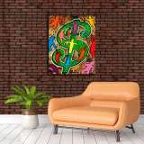 Money HD Canvas Print Home Decor Paintings Wall Art Pictures