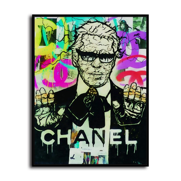 Karl Lagerfeld HD Canvas Print Home Decor Paintings Wall Art Pictures