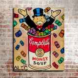 Monopoly HD Canvas Print Home Decor Paintings Wall Art Pictures