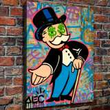 Monopoly HD Canvas Print Home Decor Paintings Wall Art Pictures