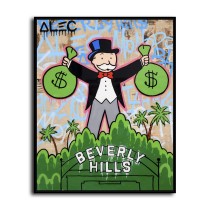 Monopoly HD Canvas Print Home Decor Paintings Wall Art Pictures