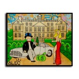 Monopoly HD Canvas Print Home Decor Paintings Wall Art Pictures