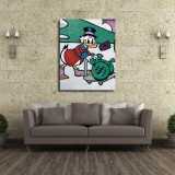 Scrooge McDuck HD Canvas Print Home Decor Paintings Wall Art Pictures