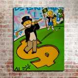 Monopoly HD Canvas Print Home Decor Paintings Wall Art Pictures