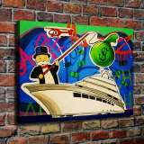 Monopoly HD Canvas Print Home Decor Paintings Wall Art Pictures