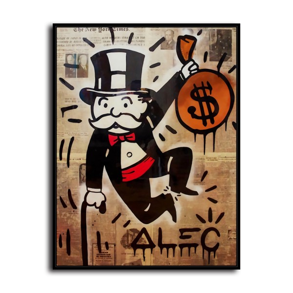 Monopoly HD Canvas Print Home Decor Paintings Wall Art Pictures