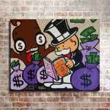 Monopoly HD Canvas Print Home Decor Paintings Wall Art Pictures