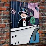 Monopoly HD Canvas Print Home Decor Paintings Wall Art Pictures