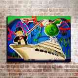 Monopoly HD Canvas Print Home Decor Paintings Wall Art Pictures