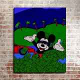 Mickey Mouse HD Canvas Print Home Decor Paintings Wall Art Pictures