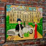 Monopoly HD Canvas Print Home Decor Paintings Wall Art Pictures