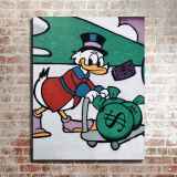 Scrooge McDuck HD Canvas Print Home Decor Paintings Wall Art Pictures