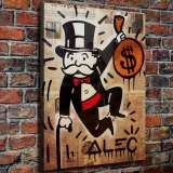 Monopoly HD Canvas Print Home Decor Paintings Wall Art Pictures