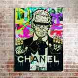 Karl Lagerfeld HD Canvas Print Home Decor Paintings Wall Art Pictures