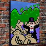 Monopoly HD Canvas Print Home Decor Paintings Wall Art Pictures