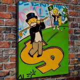 Monopoly HD Canvas Print Home Decor Paintings Wall Art Pictures