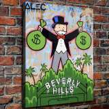 Monopoly HD Canvas Print Home Decor Paintings Wall Art Pictures