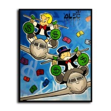 Monopoly HD Canvas Print Home Decor Paintings Wall Art Pictures