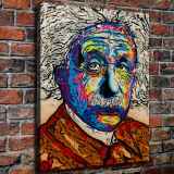 Einstein HD Canvas Print Home Decor Paintings Wall Art Pictures