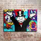 Monopoly HD Canvas Print Home Decor Paintings Wall Art Pictures