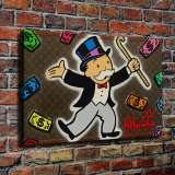 Monopoly HD Canvas Print Home Decor Paintings Wall Art Pictures