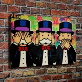 Monopoly HD Canvas Print Home Decor Paintings Wall Art Pictures