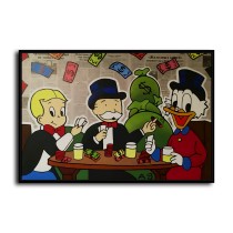 Monopoly HD Canvas Print Home Decor Paintings Wall Art Pictures