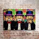 Monopoly HD Canvas Print Home Decor Paintings Wall Art Pictures