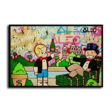 Monopoly HD Canvas Print Home Decor Paintings Wall Art Pictures