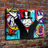 Monopoly HD Canvas Print Home Decor Paintings Wall Art Pictures