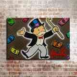 Monopoly HD Canvas Print Home Decor Paintings Wall Art Pictures