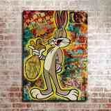 Bugs Bunny HD Canvas Print Home Decor Paintings Wall Art Pictures