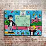 Monopoly HD Canvas Print Home Decor Paintings Wall Art Pictures