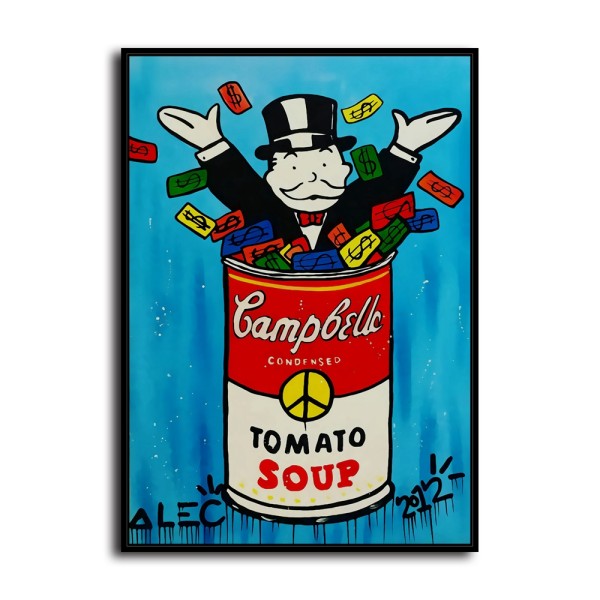 Monopoly HD Canvas Print Home Decor Paintings Wall Art Pictures