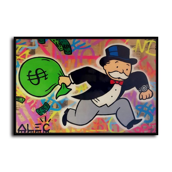 Monopoly HD Canvas Print Home Decor Paintings Wall Art Pictures