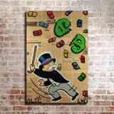 Monopoly HD Canvas Print Home Decor Paintings Wall Art Pictures