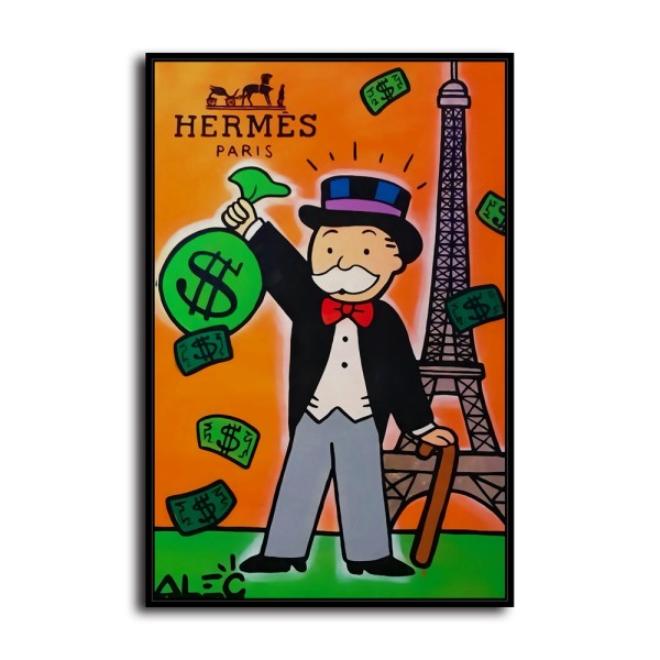 Monopoly HD Canvas Print Home Decor Paintings Wall Art Pictures