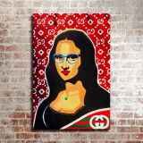 Mona Lisa HD Canvas Print Home Decor Paintings Wall Art Pictures