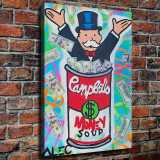 Monopoly HD Canvas Print Home Decor Paintings Wall Art Pictures