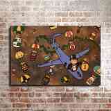 Monopoly HD Canvas Print Home Decor Paintings Wall Art Pictures