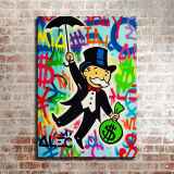 Monopoly HD Canvas Print Home Decor Paintings Wall Art Pictures