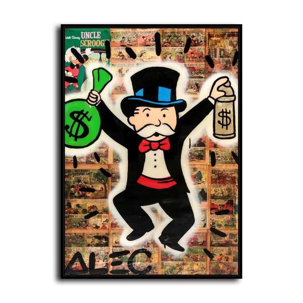 Monopoly HD Canvas Print Home Decor Paintings Wall Art Pictures