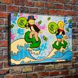 Monopoly HD Canvas Print Home Decor Paintings Wall Art Pictures