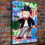 Monopoly HD Canvas Print Home Decor Paintings Wall Art Pictures