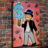 Monopoly HD Canvas Print Home Decor Paintings Wall Art Pictures