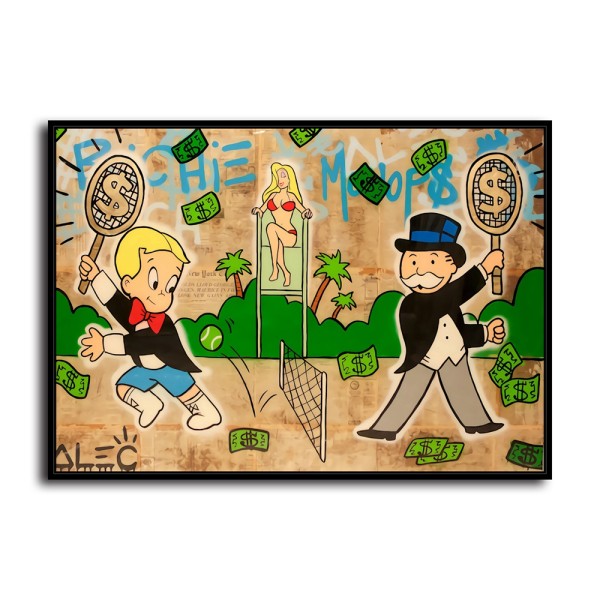 Monopoly HD Canvas Print Home Decor Paintings Wall Art Pictures