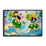 Monopoly HD Canvas Print Home Decor Paintings Wall Art Pictures