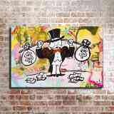 Monopoly HD Canvas Print Home Decor Paintings Wall Art Pictures