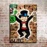 Monopoly HD Canvas Print Home Decor Paintings Wall Art Pictures